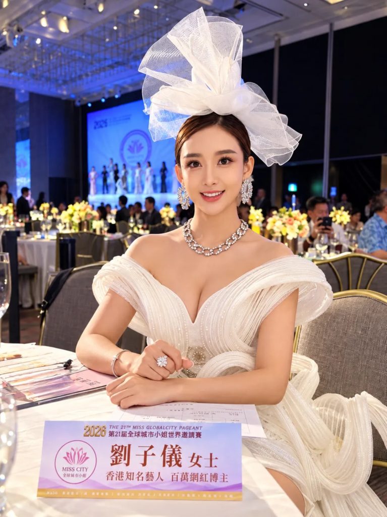 劉子儀閃耀全球城市小姐世界杯 深情演繹我的天使傳承美麗自信